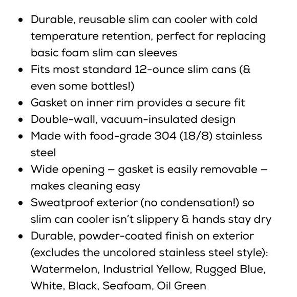 IGLOO 12 OZ Stainless Steel Slim Coolmate - Picture 7 of 8